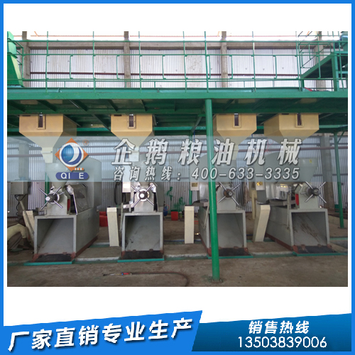 熱榨法制取亞麻籽油经禽，企鵝糧油機(jī)械性能穩(wěn)定